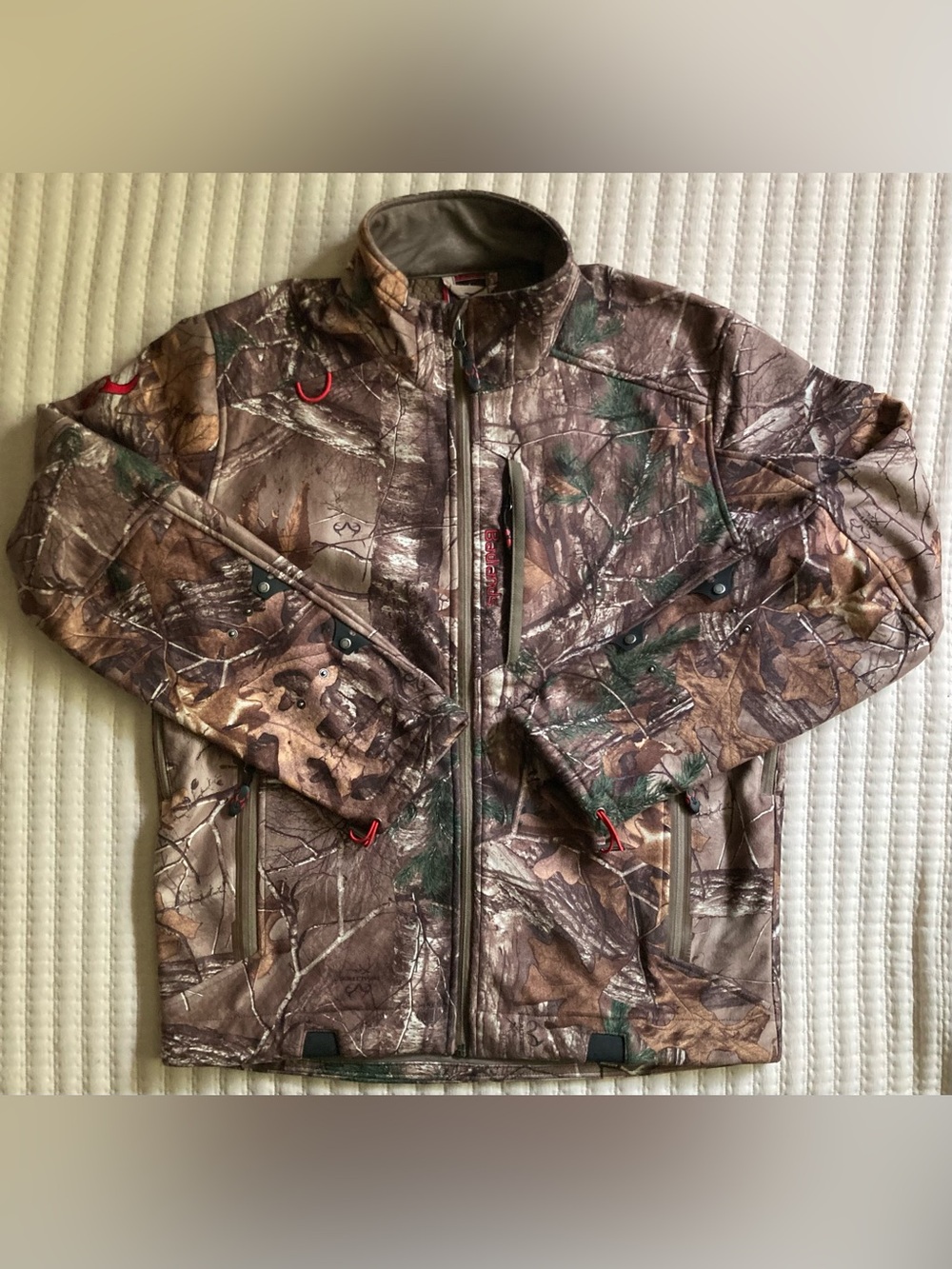 Badlands Bio Thermic Hybrid Camo Jacket Men’s Large Full Zip Realtree Hunting